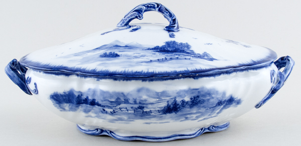 Vegetable Dish with Cover c1900